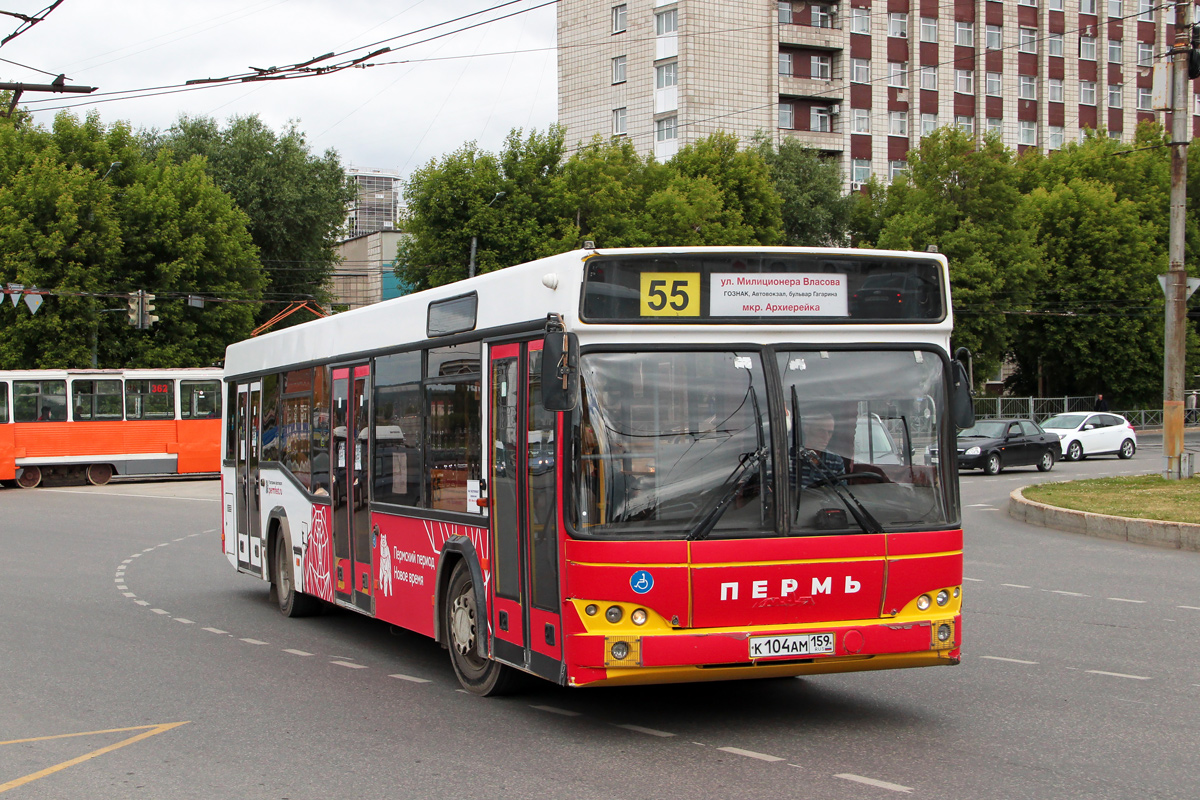 Пермский край, МАЗ-103.485 № К 104 АМ 159