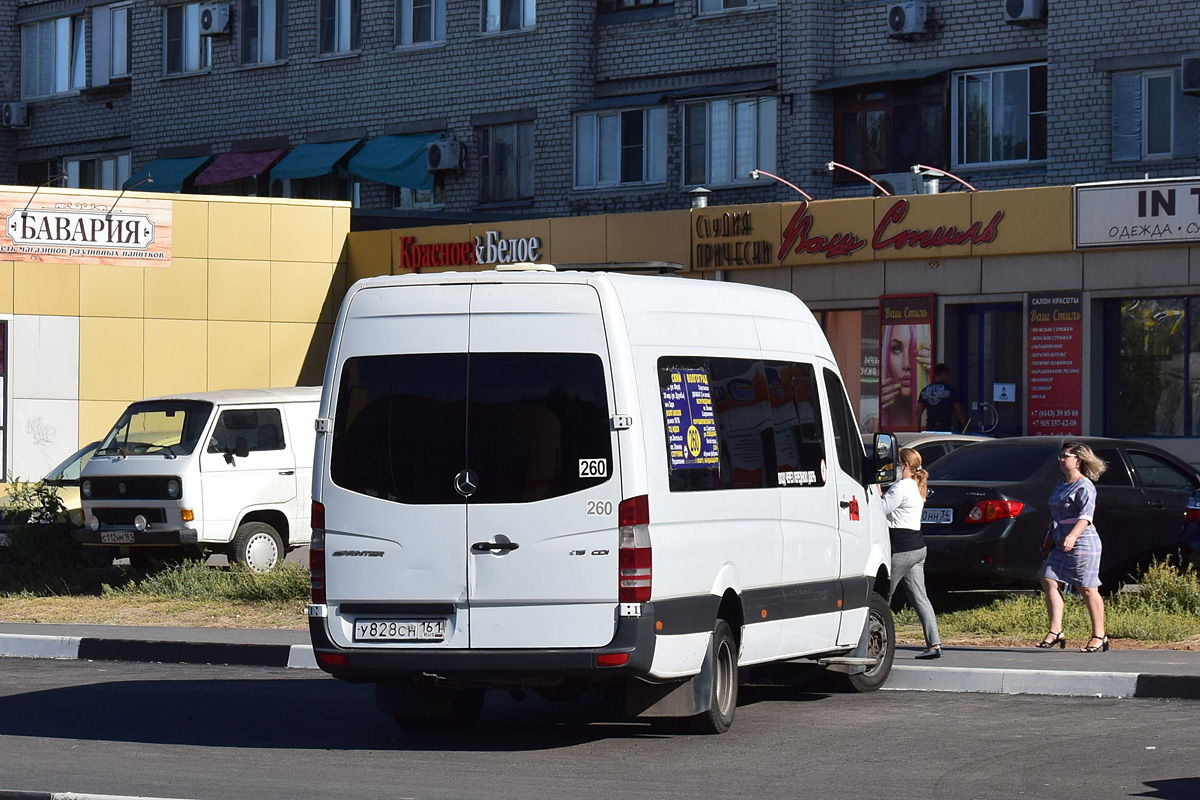 Волгоградская область, Луидор-223612 (MB Sprinter) № У 828 СН 161