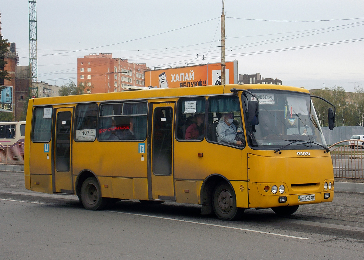 Волынская область, Богдан А09202 № AC 1040 AM