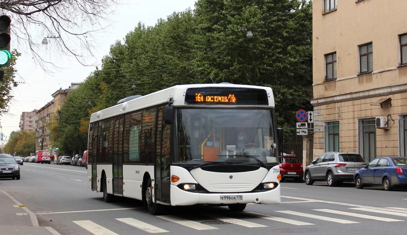 Санкт-Петербург, Scania OmniLink I (Скания-Питер) № 7114