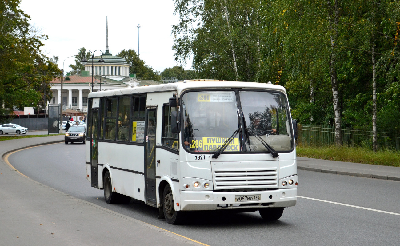 Санкт-Петербург, ПАЗ-320412-05 № 7627