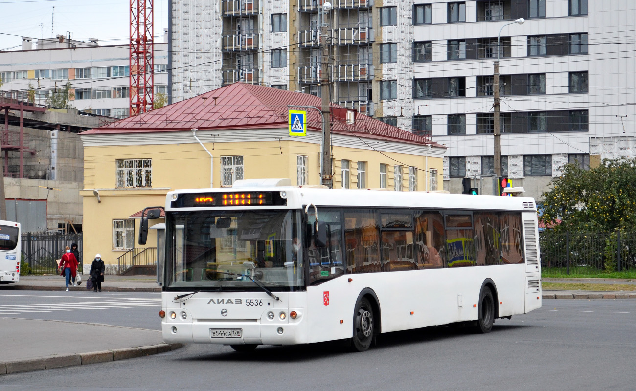 Санкт-Петербург, ЛиАЗ-5292.60 № 5536