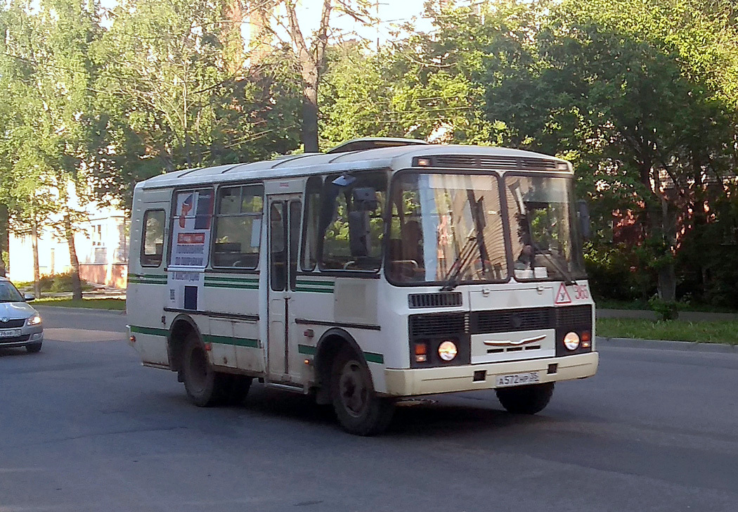 Вологодская область, ПАЗ-32053 № 365