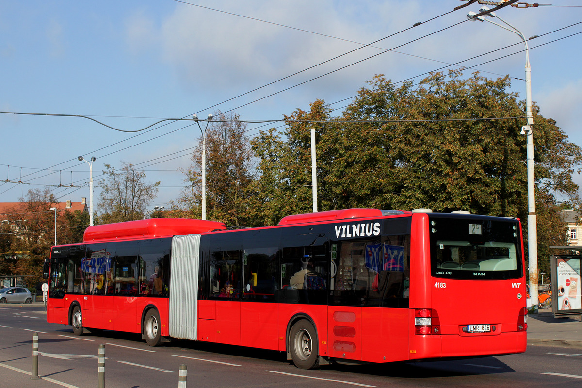 Литва, MAN A23 Lion's City G NG313 CNG № 4183