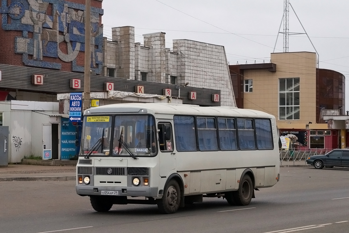 Архангельская область, ПАЗ-4234 № О 054 АР 29 — Фото — Автобусный транспорт