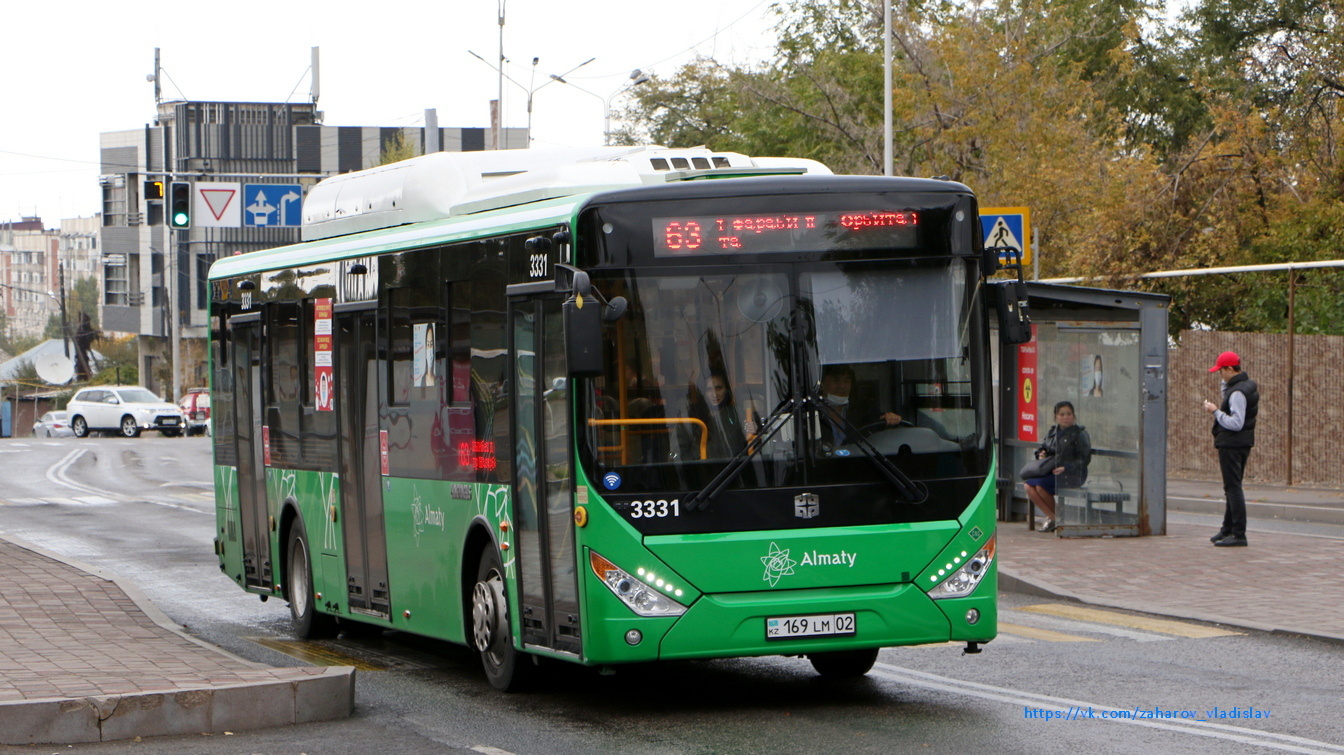 Алматы, Zhong Tong LCK6125HGAN № 3331