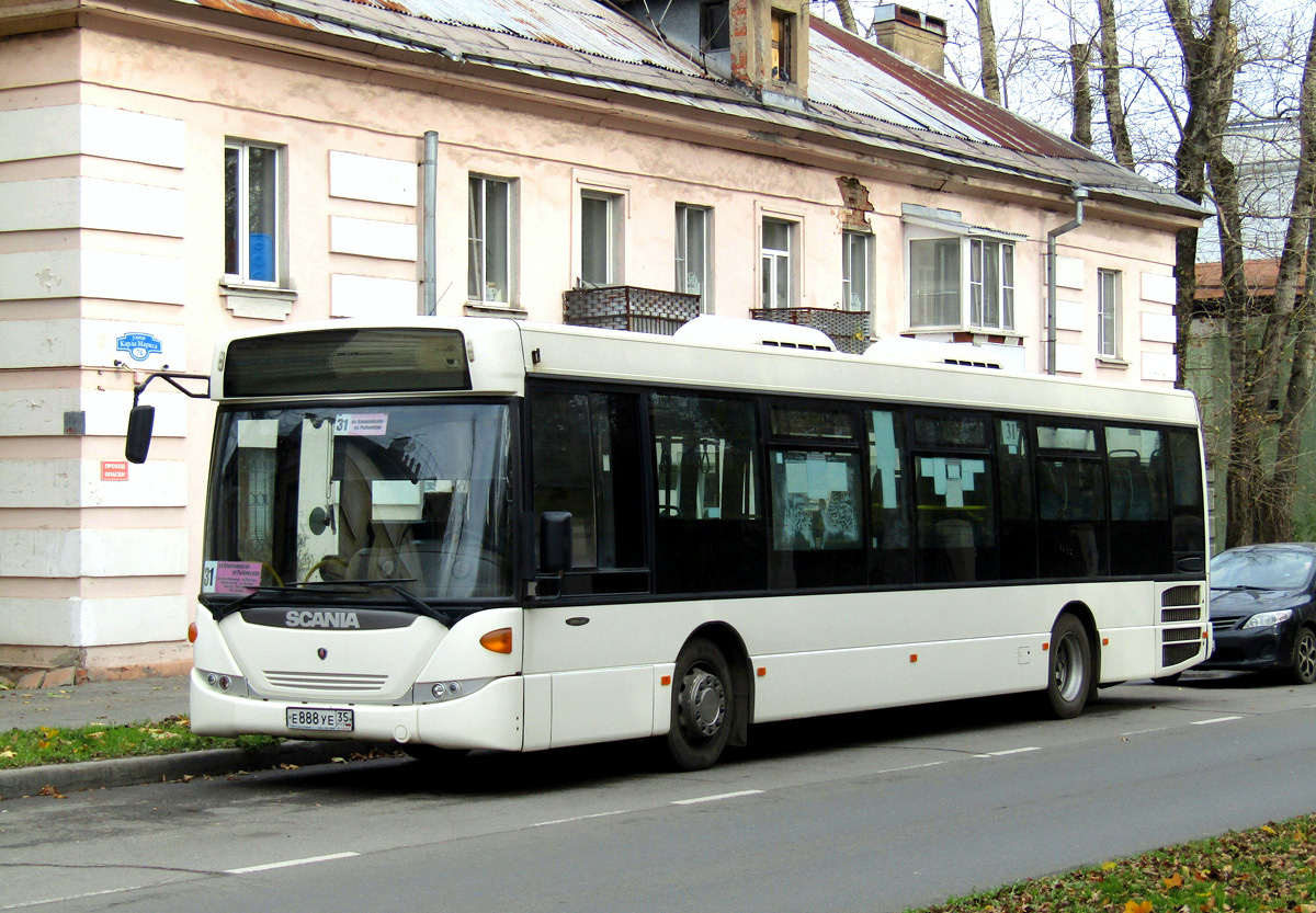 Вологодская область, Scania OmniLink II (Скания-Питер) № Е 888 УЕ 35