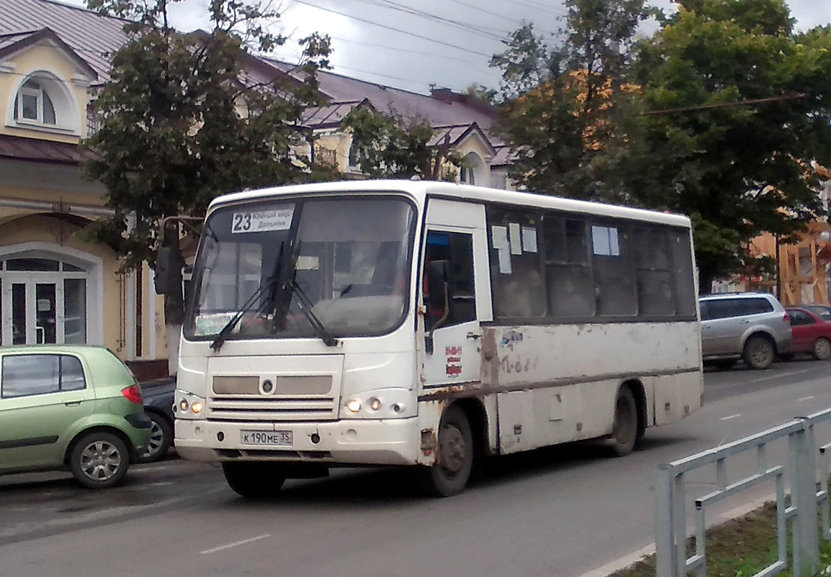 Вологодская область, ПАЗ-320402-03 № К 190 МЕ 35