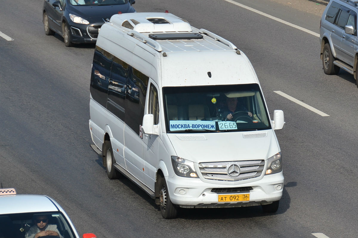 Воронежская область, Луидор-22360C (MB Sprinter) № АТ 092 36