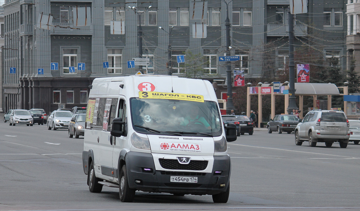 Челябинская область, Нижегородец-2227SK (Peugeot Boxer) № Т 454 РВ 174