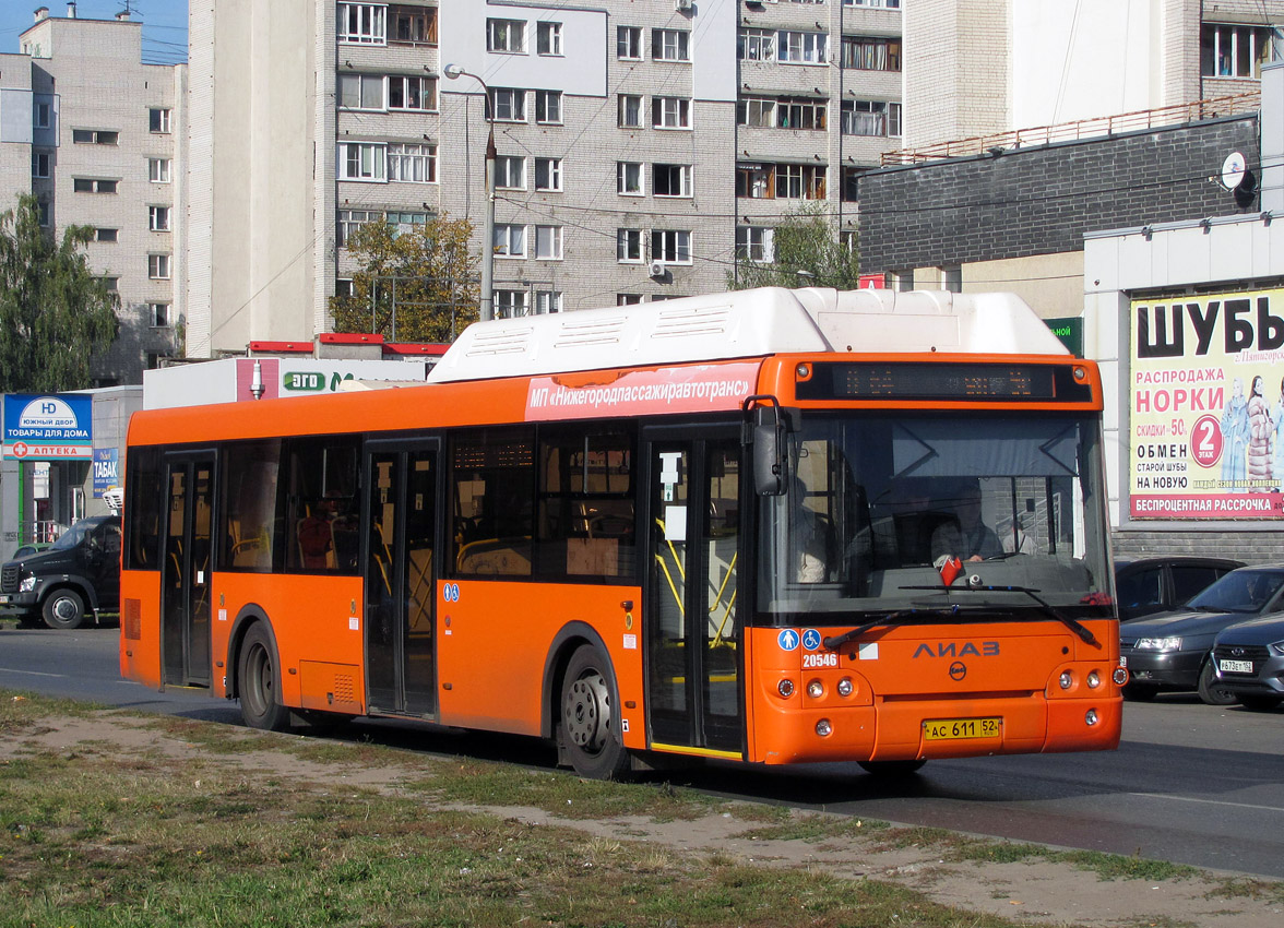 Nizhegorodskaya region, LiAZ-5292.67 (CNG) č. 20546