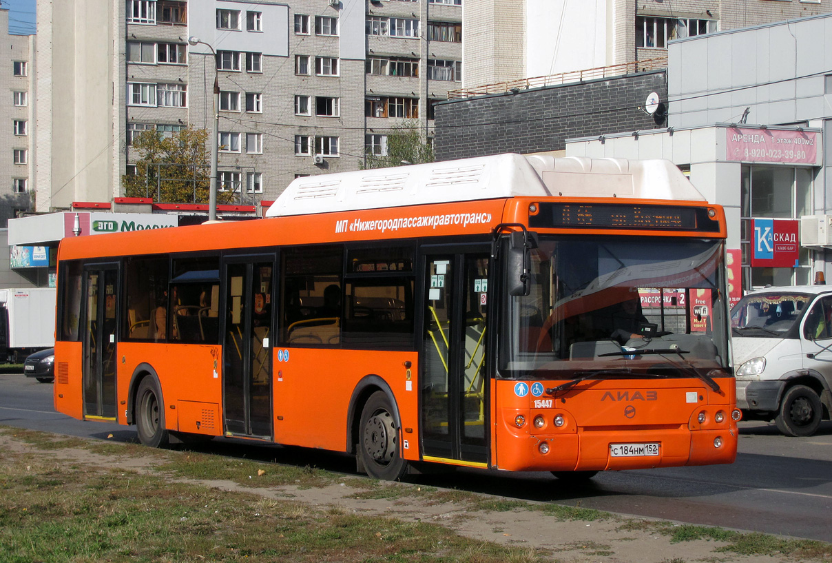 Нижегородская область, ЛиАЗ-5292.67 (CNG) № 15447