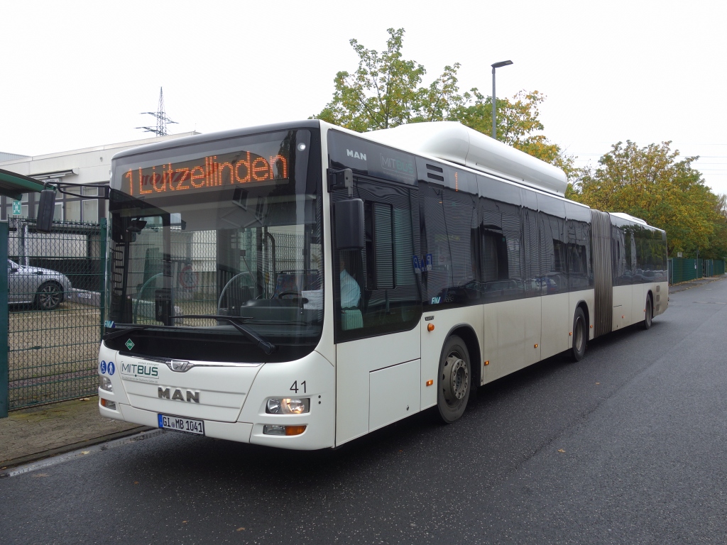 Гессен, MAN A23 Lion's City G NG313 CNG № 41