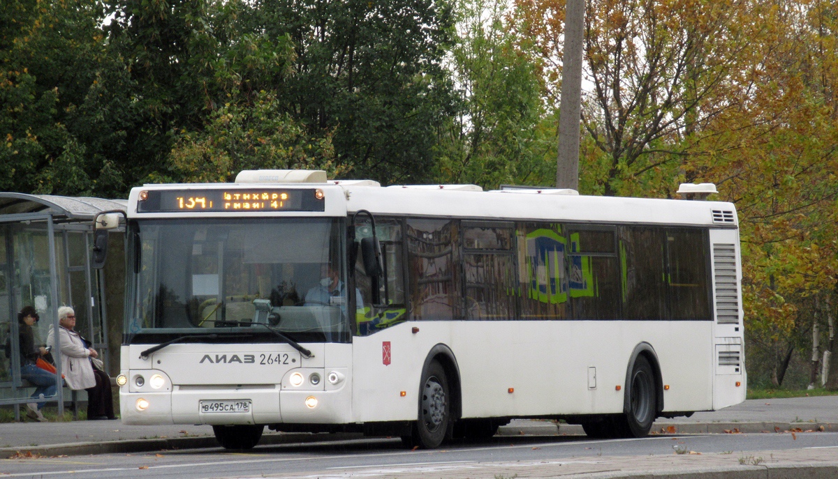 Санкт-Петербург, ЛиАЗ-5292.60 № 2642