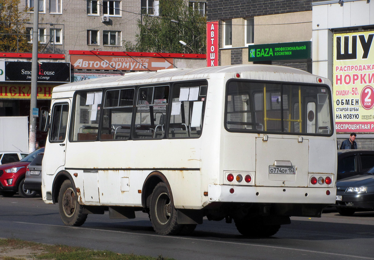 Нижегородская область, ПАЗ-32054 № О 774 ОУ 152