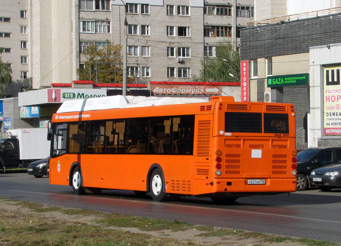 Nizhegorodskaya region, LiAZ-5292.67 (CNG) č. 22552