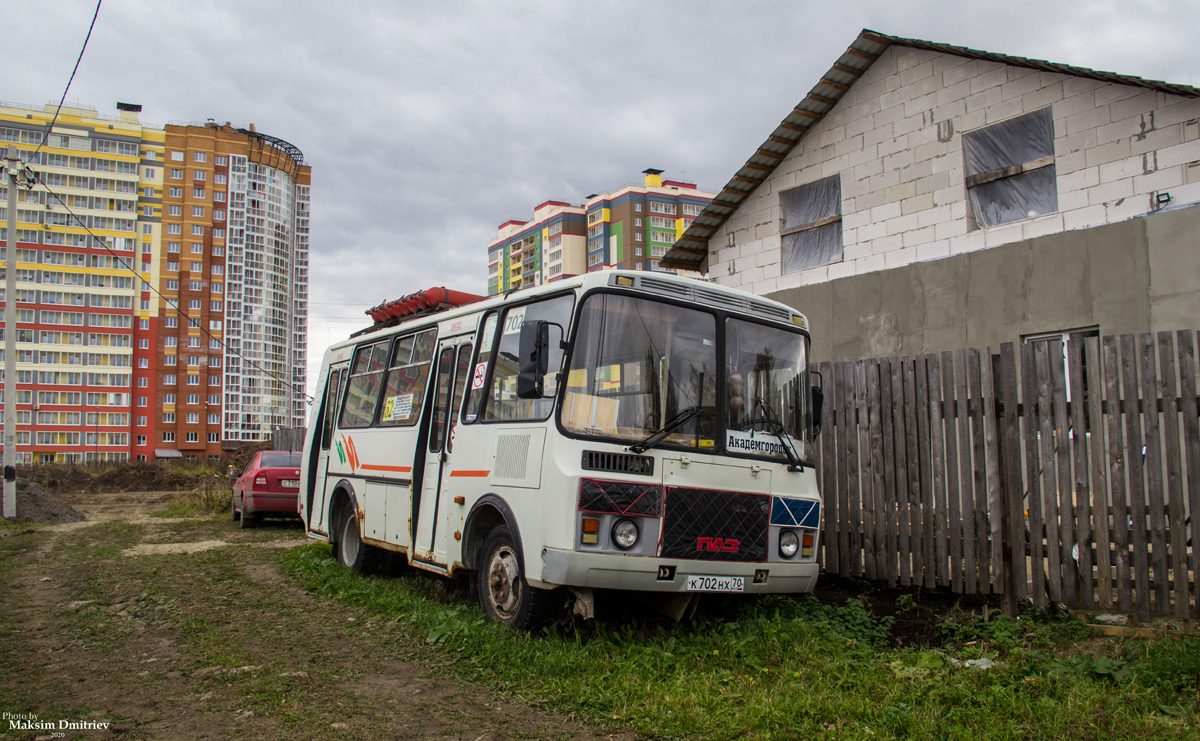 Томская область, ПАЗ-32054 № К 702 НХ 70