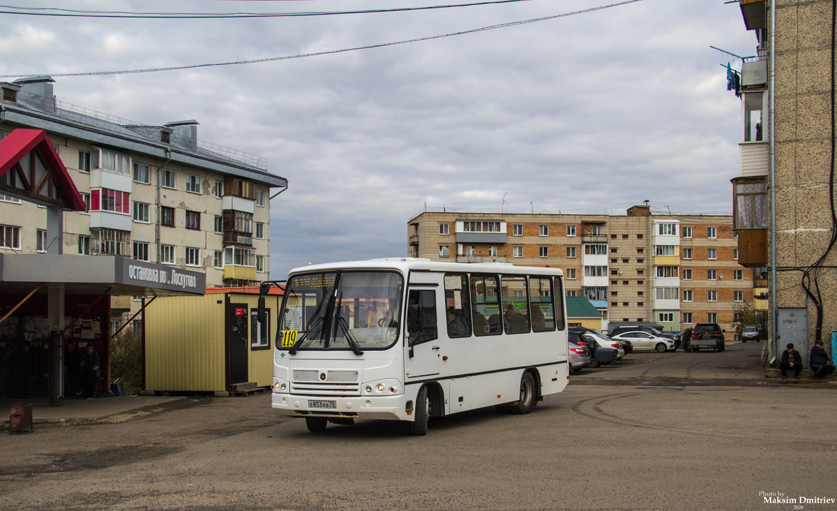 Томская область, ПАЗ-320302-12 № Е 853 КВ 70