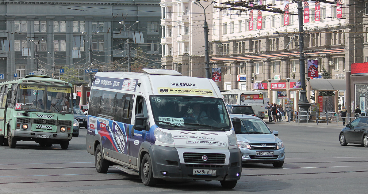 Челябинская область, Нижегородец-FST613 (FIAT Ducato) № Х 688 РВ 174