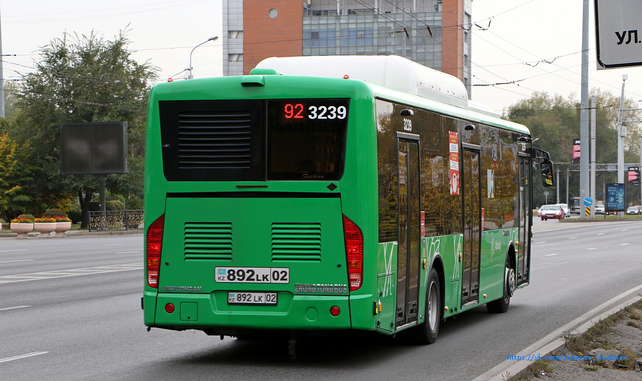 Алматы, Zhong Tong LCK6125HGAN № 3239