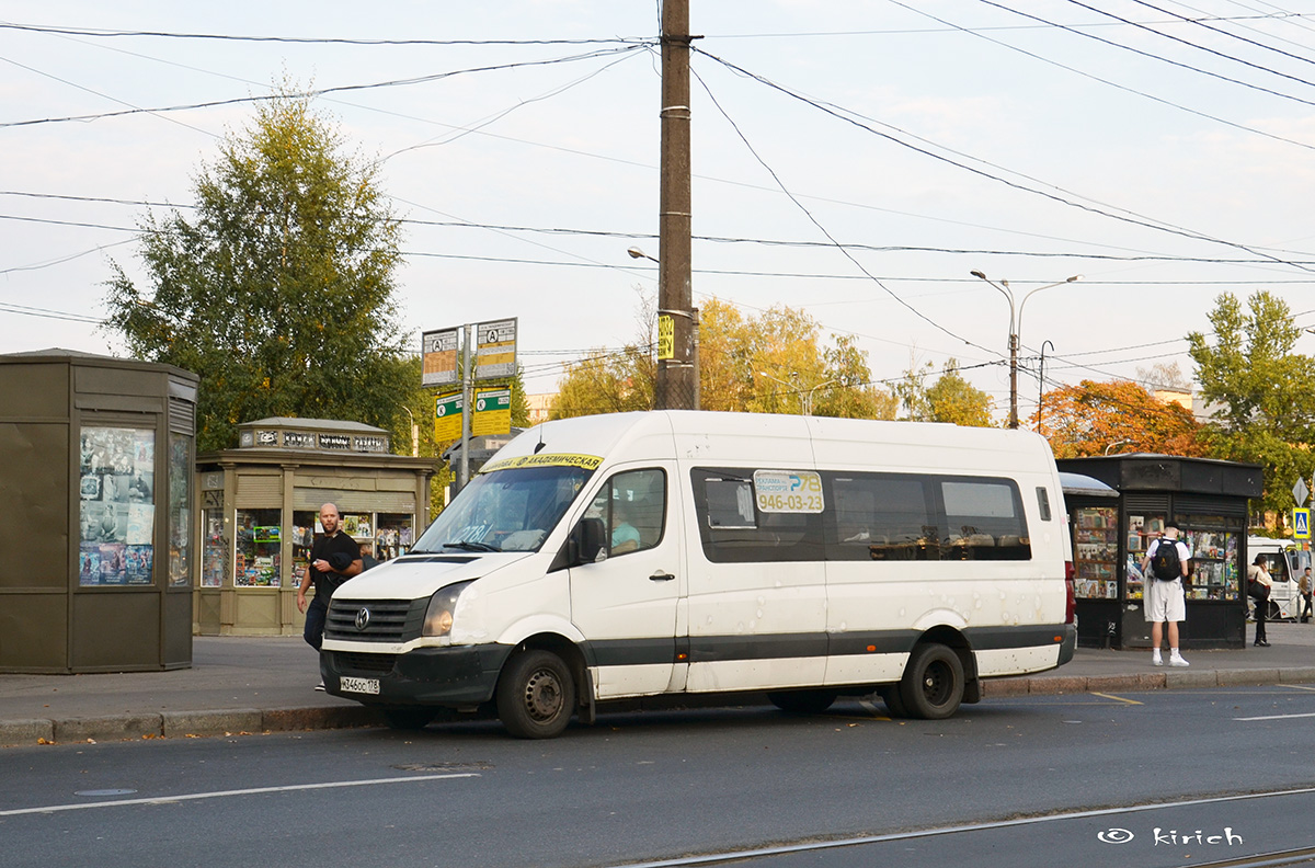 Санкт-Петербург, БТД-2219 (Volkswagen Crafter) № М 346 ОС 178