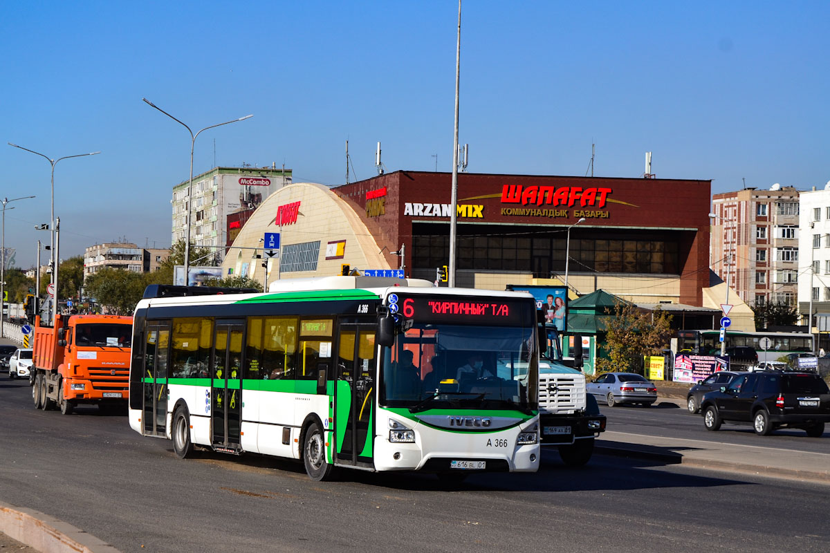 Астана, IVECO Urbanway 12M (СарыаркаАвтоПром) № A366