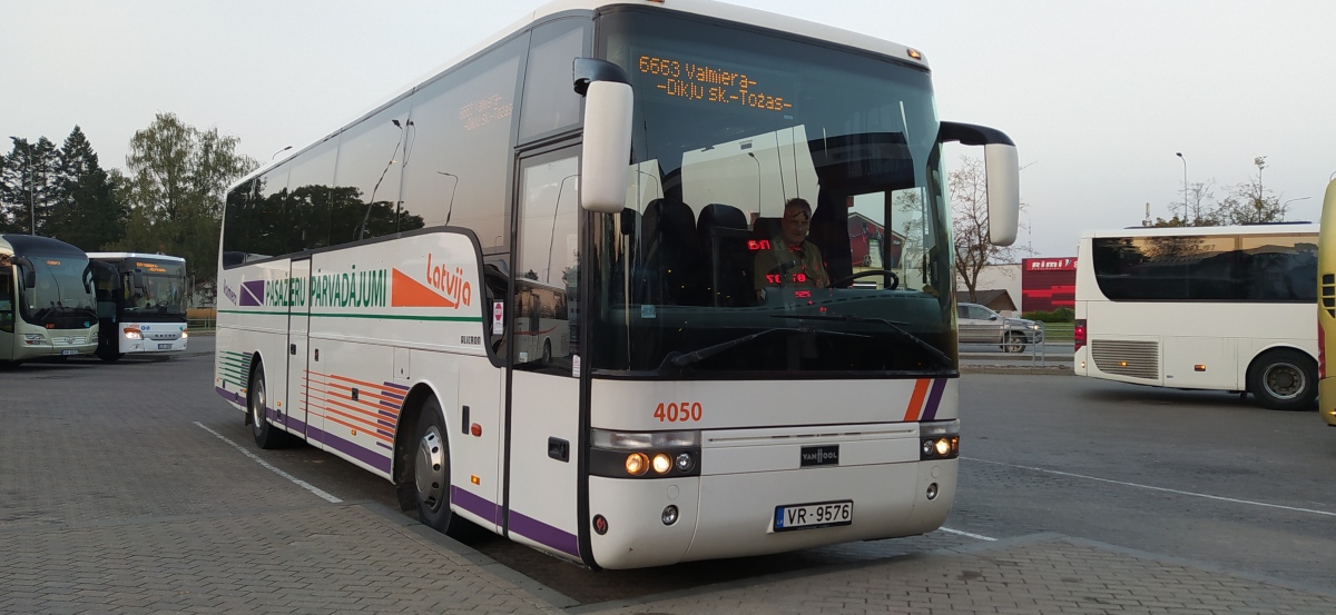 Латвия, Van Hool T915 Alicron № 4050