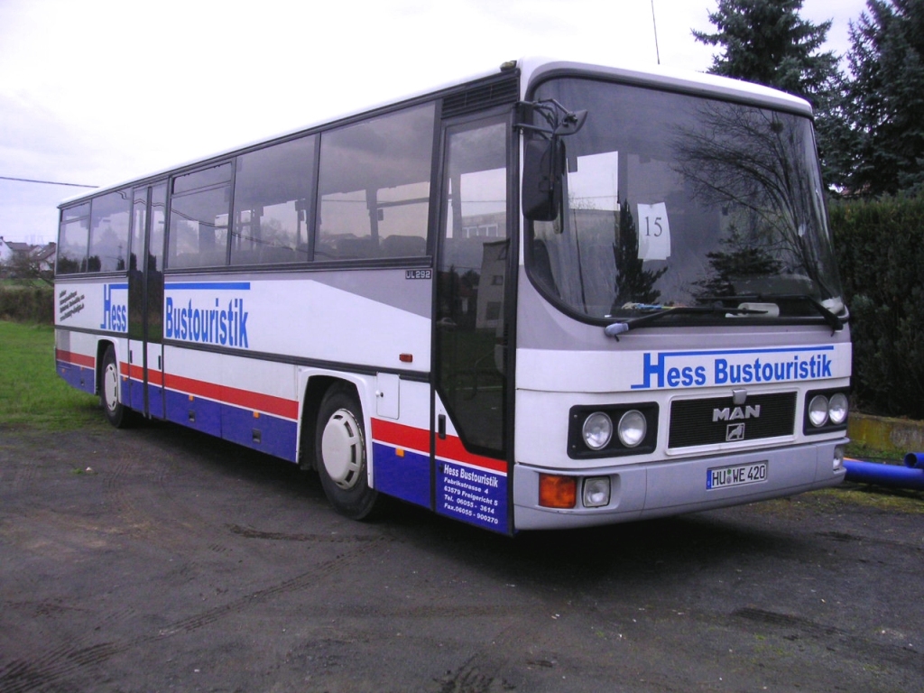 Гессен, MAN 893 ÜL**2 № HU-WE 420