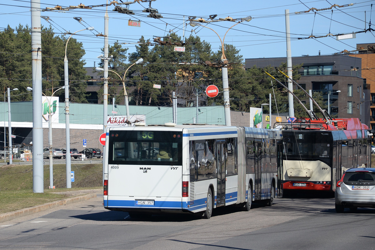 Литва, MAN A23 NG313 № 4009