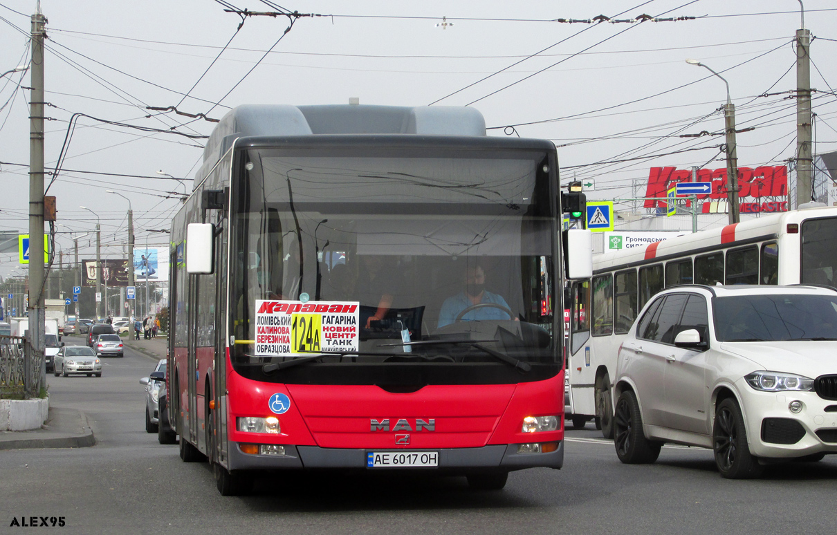 Днепропетровская область, MAN A21 Lion's City NL273 LPG № AE 6017 OH