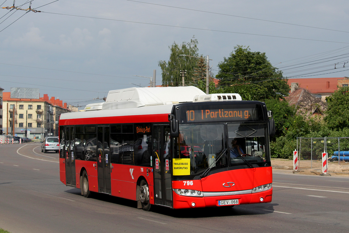 Литва, Solaris Urbino III 12 CNG № 796