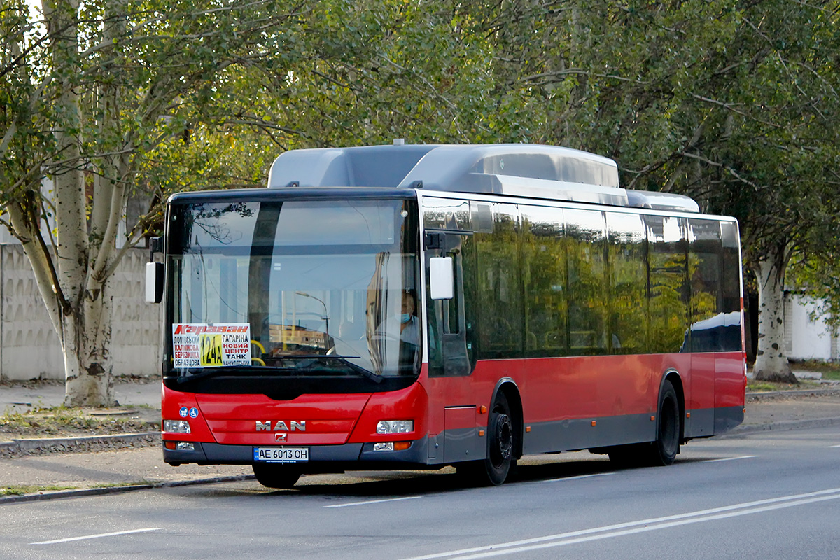 Днепропетровская область, MAN A21 Lion's City NL273 LPG № AE 6013 OH