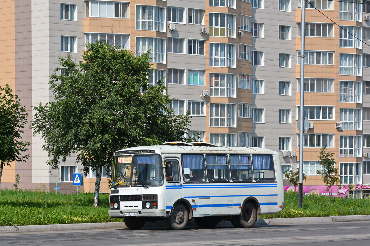 Кемеровская область - Кузбасс, ПАЗ-32054 № О 947 ЕТ 142