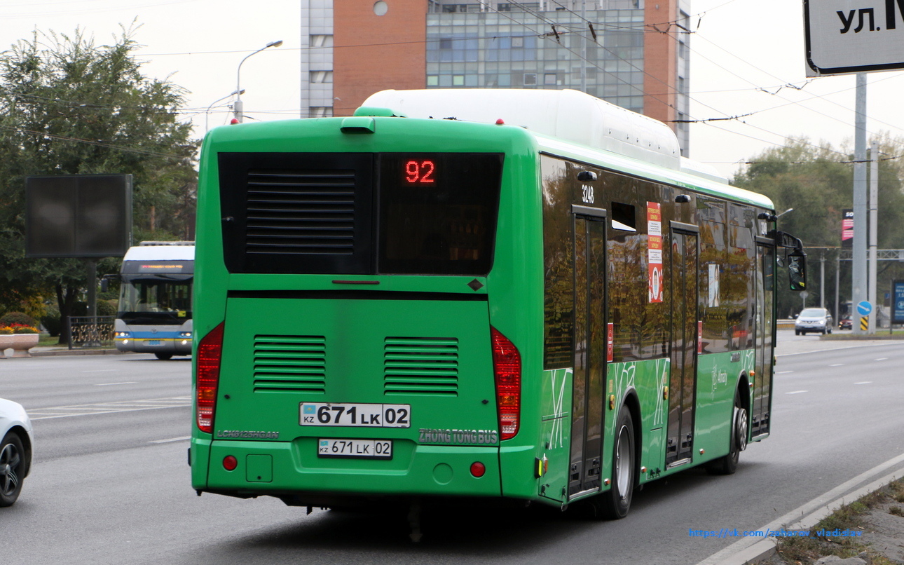 Алматы, Zhong Tong LCK6125HGAN № 3248