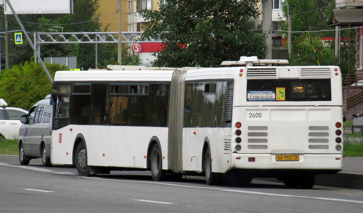 Санкт-Петербург, ЛиАЗ-6213.20 № 2600