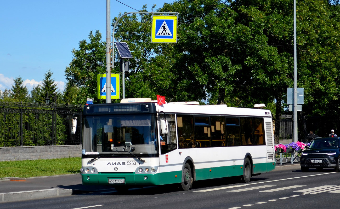 Санкт-Петербург, ЛиАЗ-5292.60 № 5233