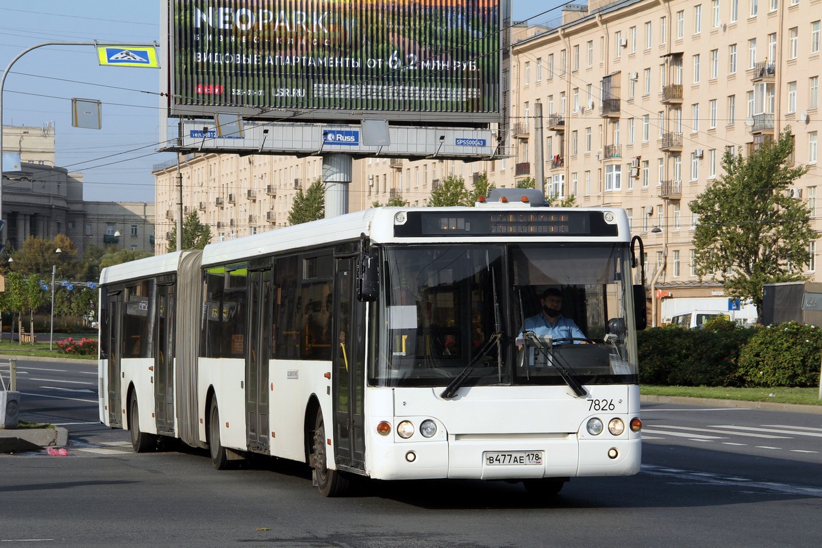 Санкт-Петербург, ЛиАЗ-6213.20 № 7826