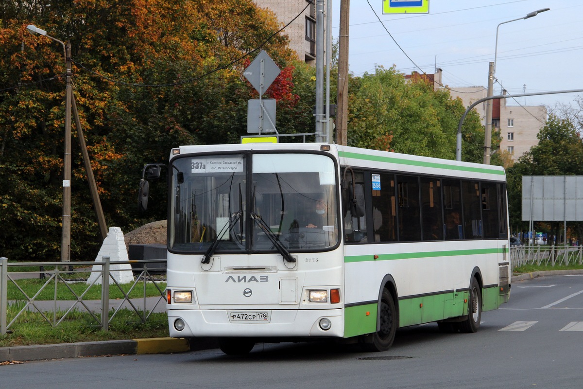 Санкт-Петербург, ЛиАЗ-5293.60 № 3778