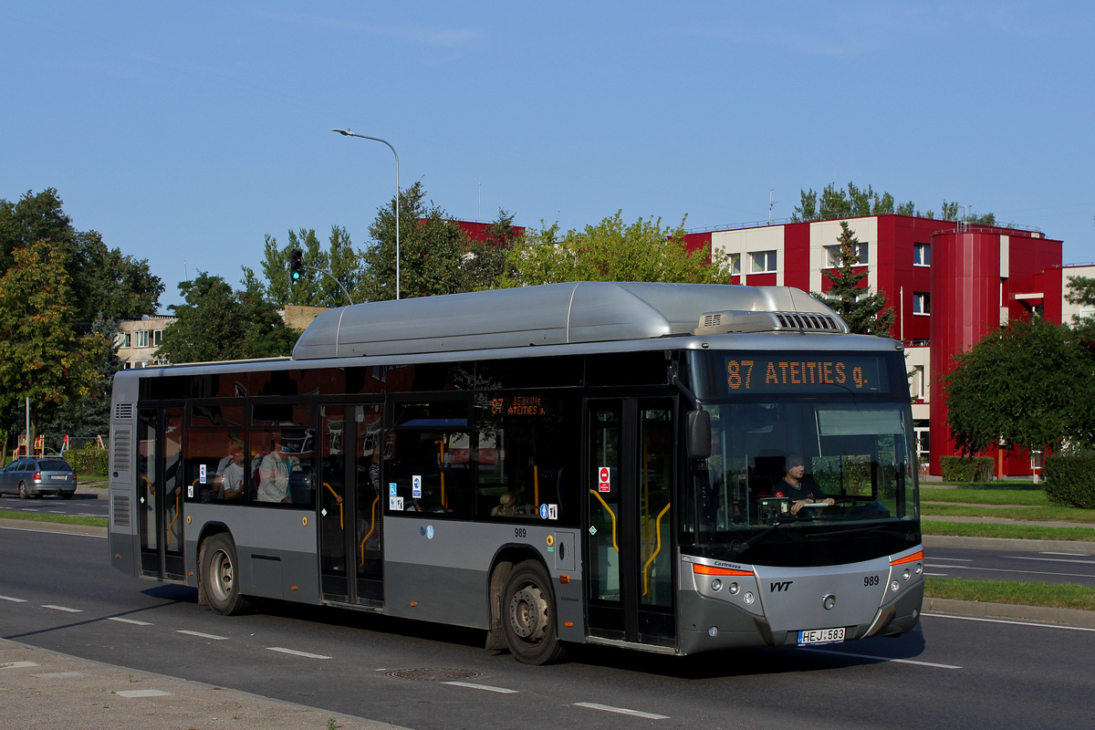 Литва, Castrosua CS.40 City Versus GNC 12 № 989