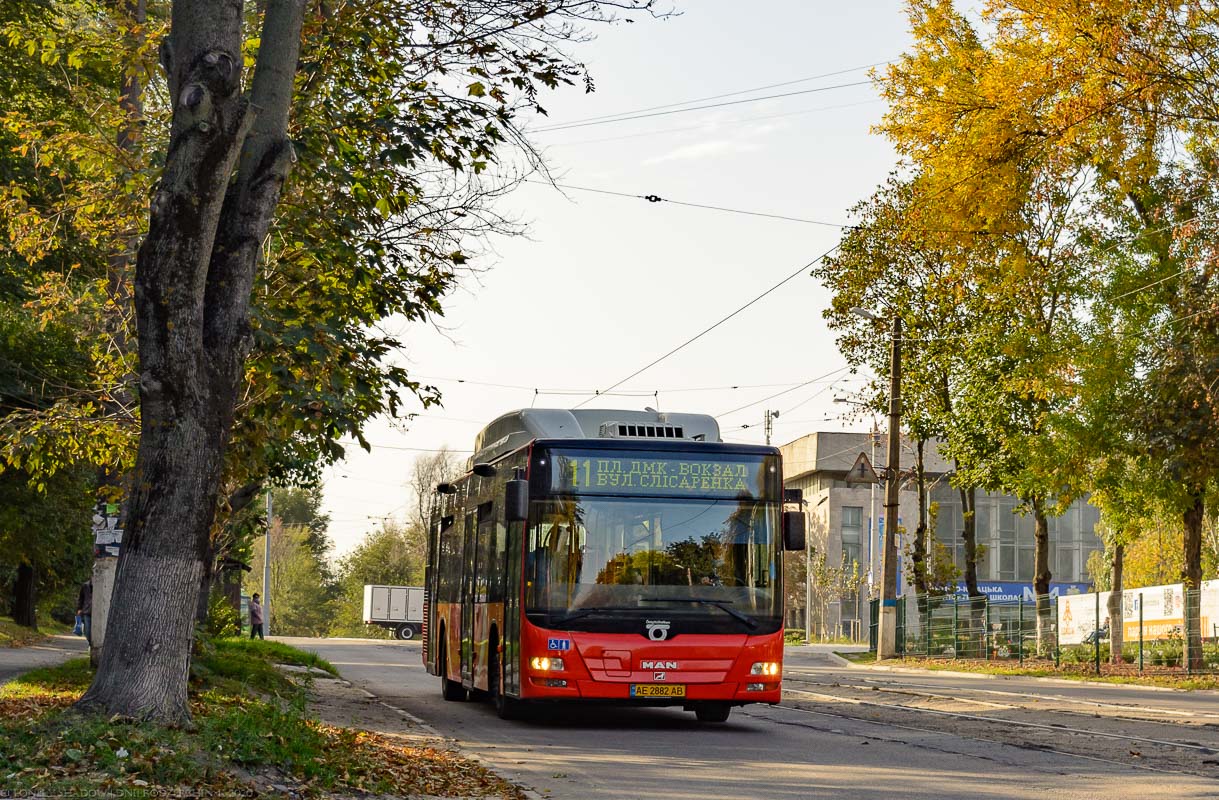 Днепропетровская область, MAN A21 Lion's City NL313 CNG № AE 2882 AB