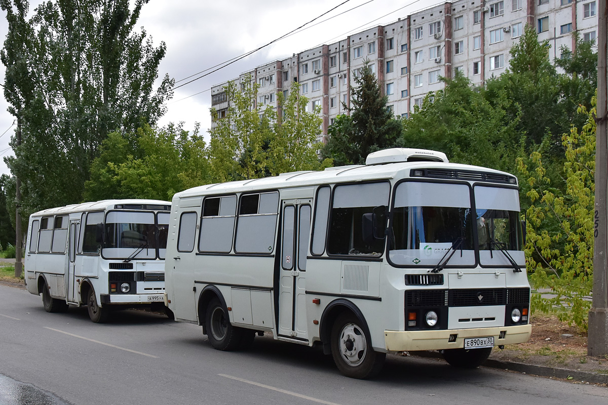 Волгоградская область, ПАЗ-32053 № Е 890 ВХ 30