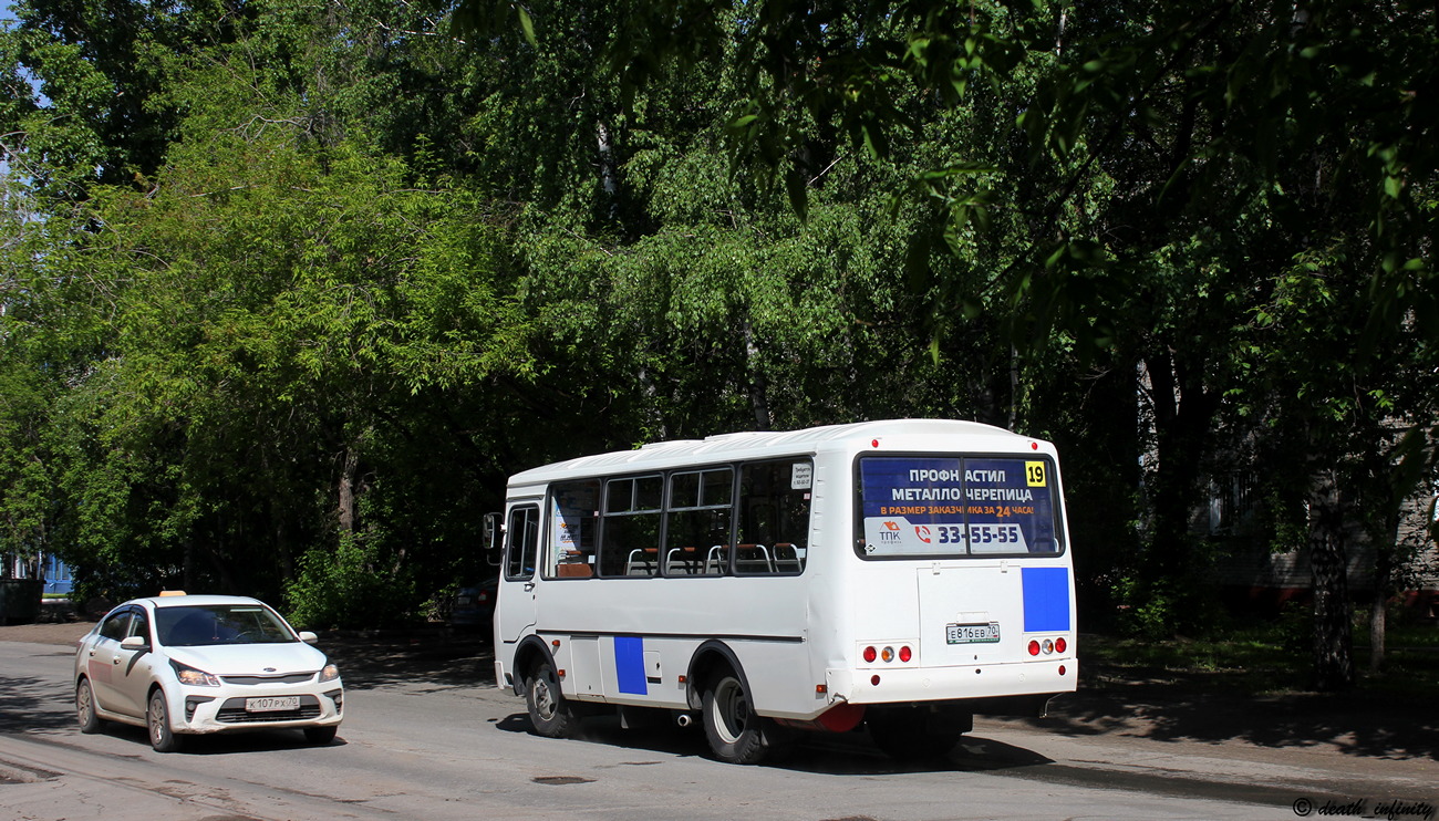 Томская область, ПАЗ-32054 № Е 816 ЕВ 70