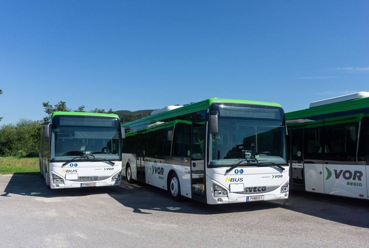 Австрия, IVECO Crossway LE LINE 12M № P NBUS 31; Австрия, IVECO Crossway LE LINE 12M № P NBUS 1