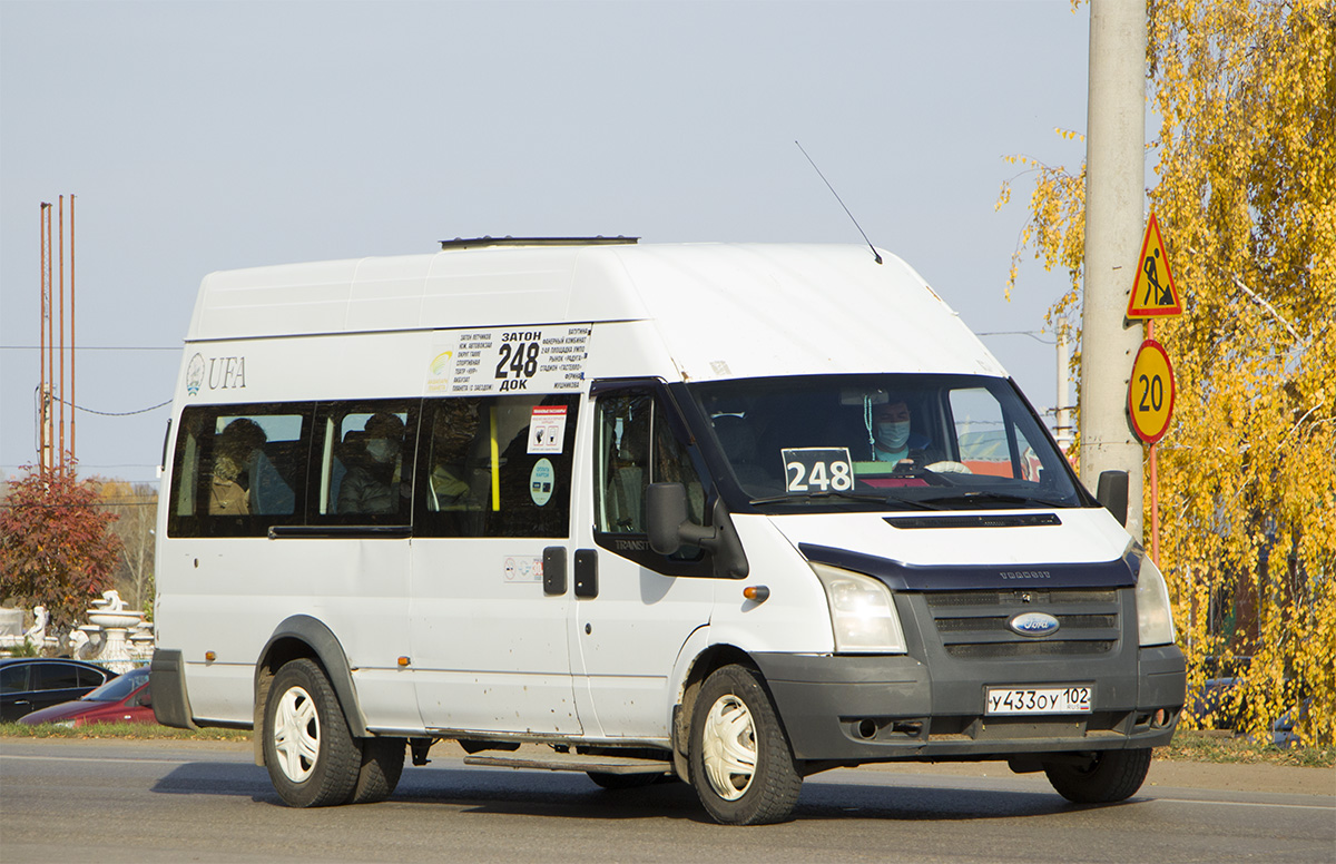 Башкортостан, Нижегородец-222702 (Ford Transit) № У 433 ОУ 102