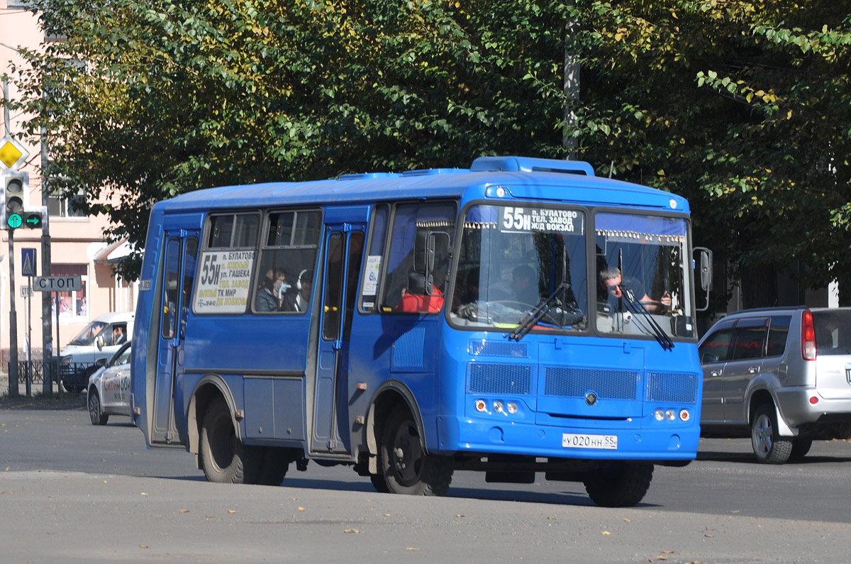 Омская область, ПАЗ-32054 № 3020