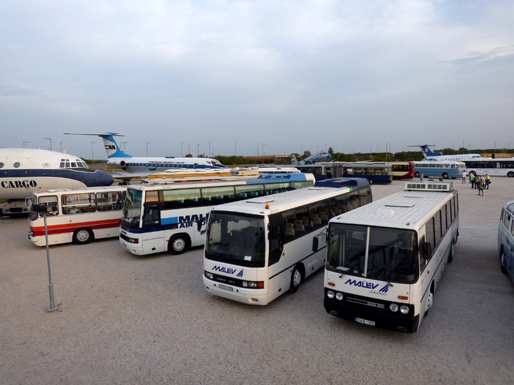 Ουγγαρία, Ikarus 396.68 # ADY-338; Ουγγαρία, Ikarus 350.02 # AVC-694; Ουγγαρία, Ikarus 250.59 # RAA-166; Ουγγαρία — II. Ikarus Találkozó, Aeropark (2020)