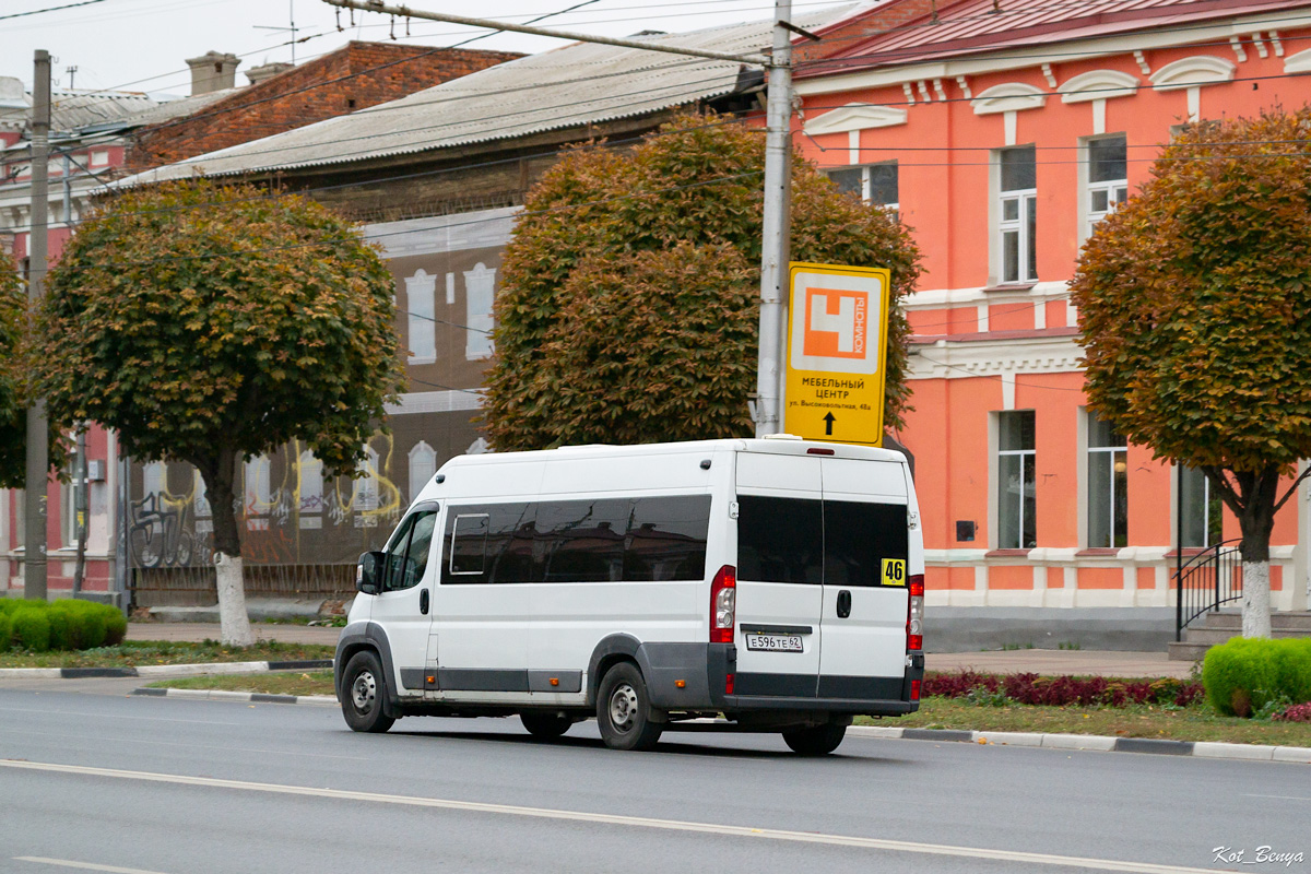 Рязанская область, Нижегородец-2227SK (Peugeot Boxer) № Е 596 ТЕ 62