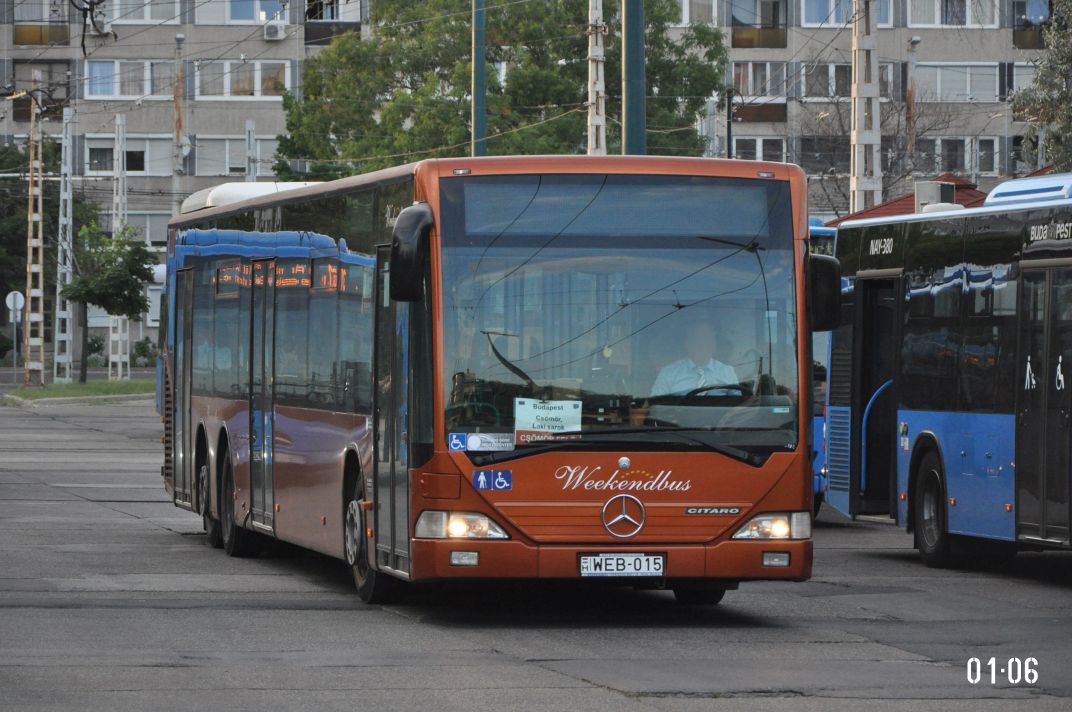 Венгрия, Mercedes-Benz O530L Citaro L № WEB-015