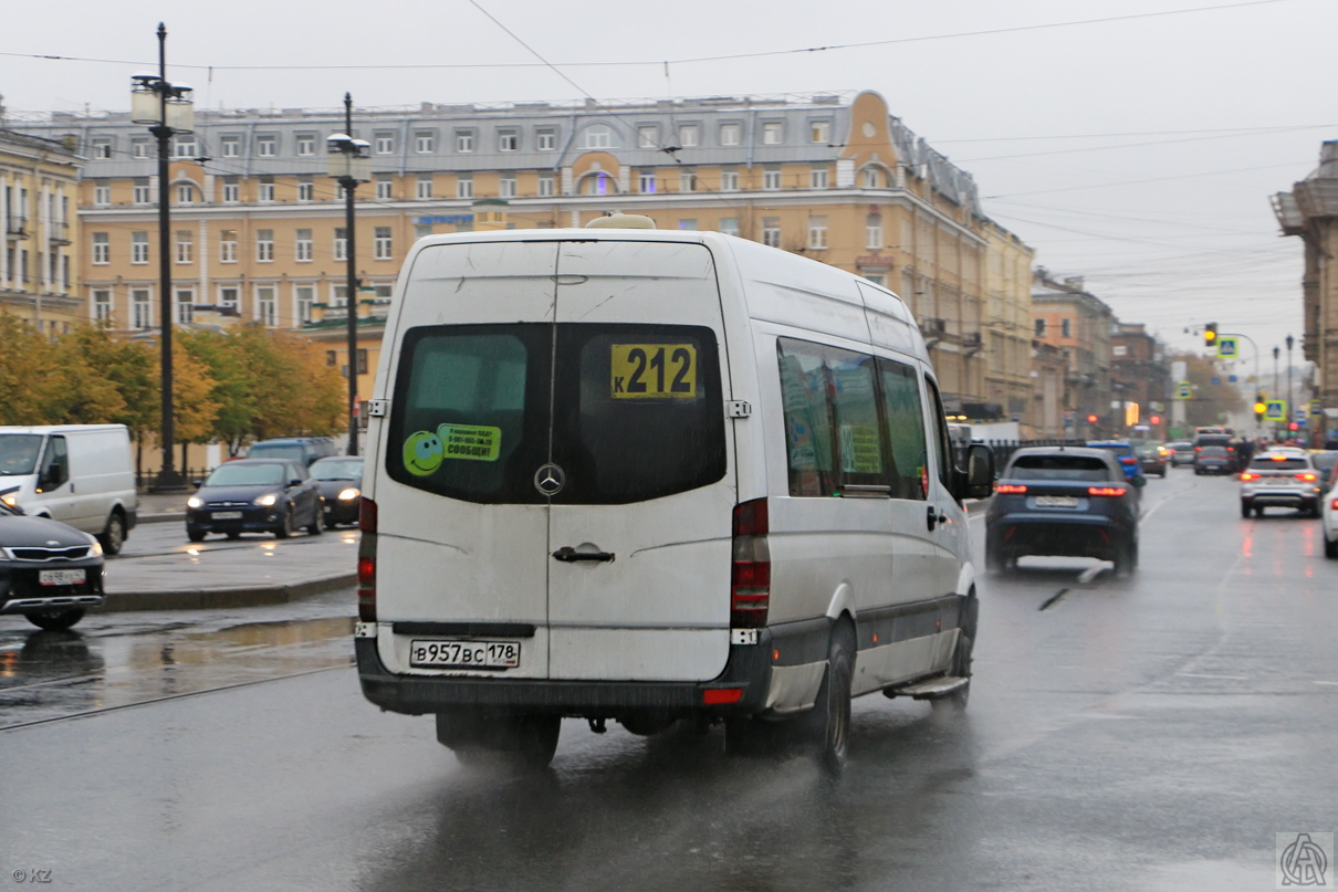 Санкт-Петербург, Луидор-22360C (MB Sprinter) № В 957 ВС 178