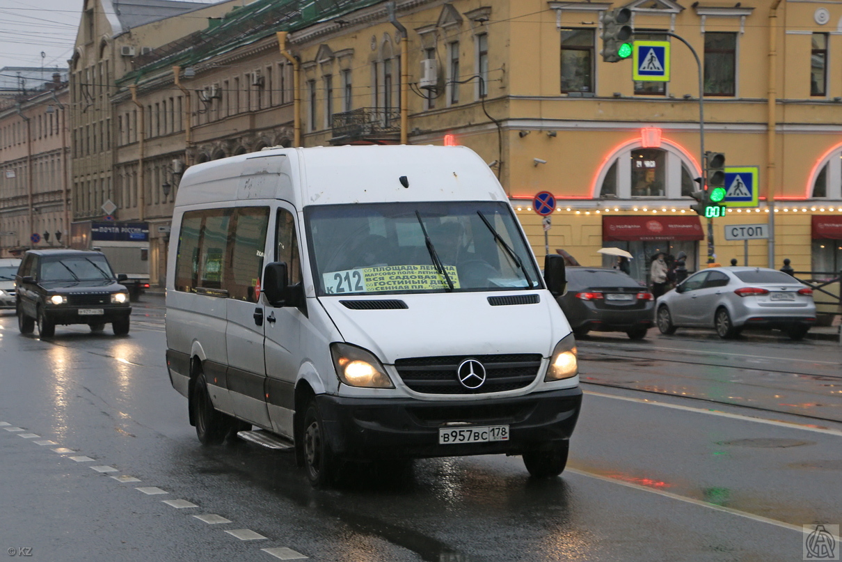 Санкт-Петербург, Луидор-22360C (MB Sprinter) № В 957 ВС 178